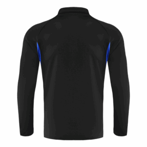 Kid's Manchester United Zipper Sweatshirt Kit(Top+Pants) 25/26 Black