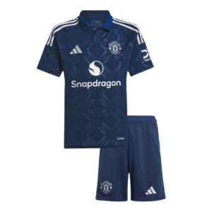 Manchester United Away Kids Soccer Jerseys Kit 2024/25