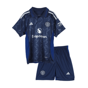 Manchester United Away Kids Soccer Jerseys Kit 2024/25