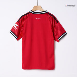 Manchester United Home Kids Soccer Jerseys Full Kit 2025/26