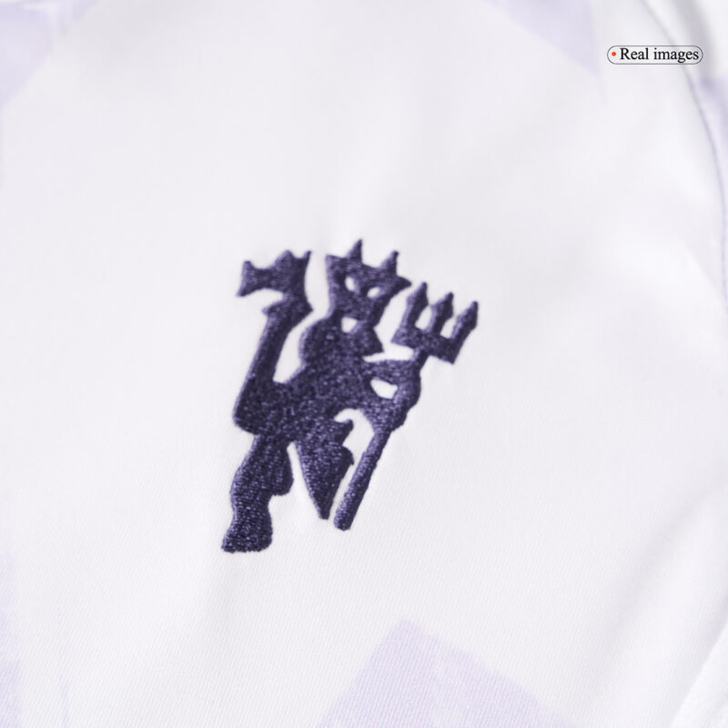 606637_8 Manchester United Away Kids Soccer Jerseys Full Kit 2025/26