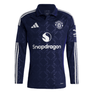 Manchester United Away Long Sleeve Soccer Jersey 2024/25