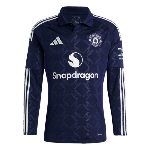 Manchester United Away Long Sleeve Soccer Jersey 2024/25