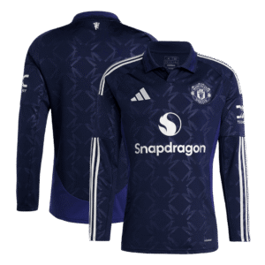 Manchester United Away Long Sleeve Soccer Jersey 2024/25