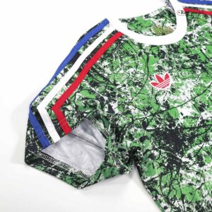 Manchester United X Stone Roses Pre-Match Soccer Jersey 2023/24 Green