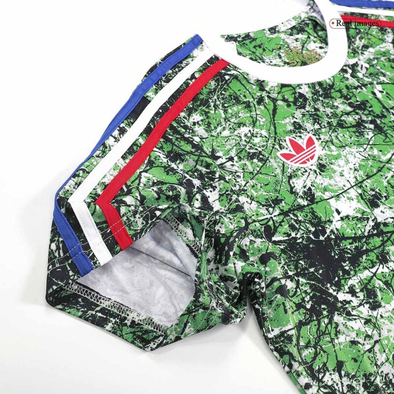 Manchester United X Stone Roses Pre-Match Soccer Jersey 2023/24 Green