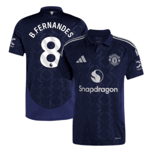 B.FERNANDES #8 Manchester United Away Soccer Jersey 2024/25