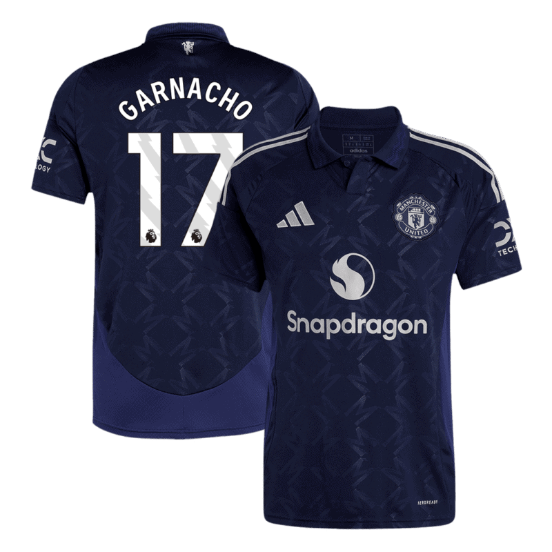 GARNACHO #17 Manchester United Away Soccer Jersey 2024/25