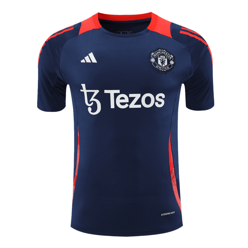 Manchester United Pre-Match Soccer Jersey 2024/25 Navy