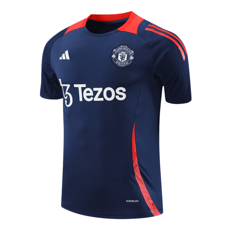 Manchester United Pre-Match Soccer Jersey 2024/25 Navy