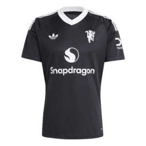 Manchester United Third Away Goalkeeper Soccer Jersey 2024/25 Black