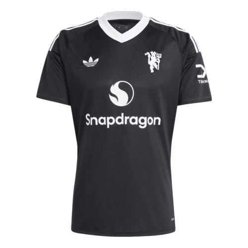 Manchester United Third Away Goalkeeper Soccer Jersey 2024/25 Black
