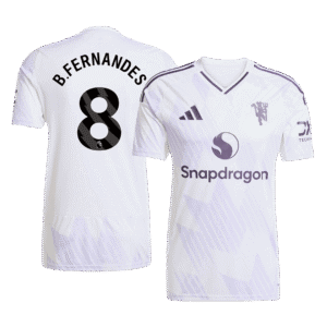 B.FERNANDES #8 Manchester United Away Soccer Jersey 2025/26