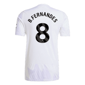 B.FERNANDES #8 Manchester United Away Soccer Jersey 2025/26