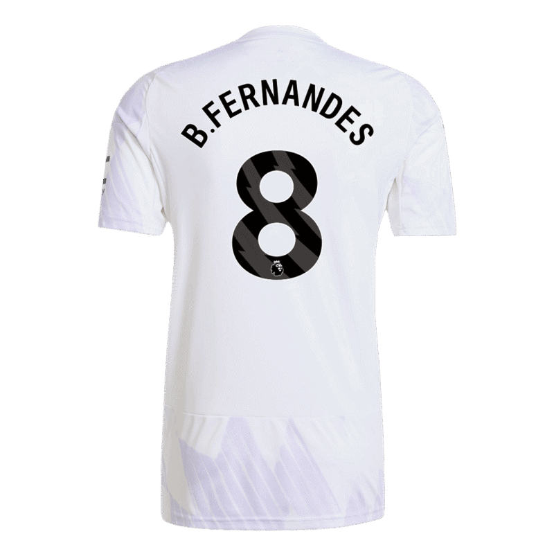 B.FERNANDES #8 Manchester United Away Soccer Jersey 2025/26