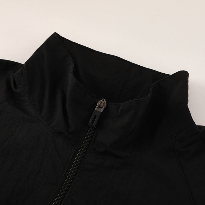 25/26 Manchester United Windbreaker Jacket Black