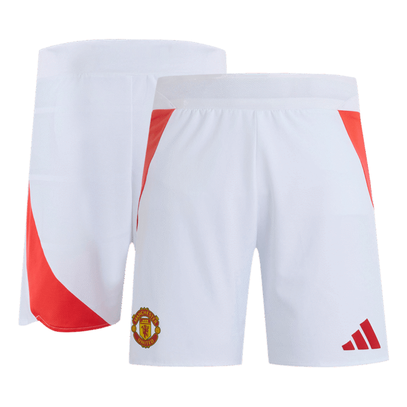 Manchester United Home Authentic Soccer Shorts 2024/25