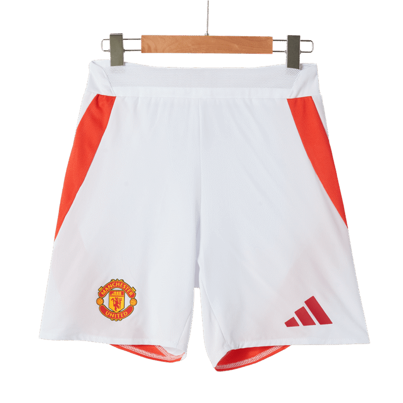 Manchester United Home Authentic Soccer Shorts 2024/25