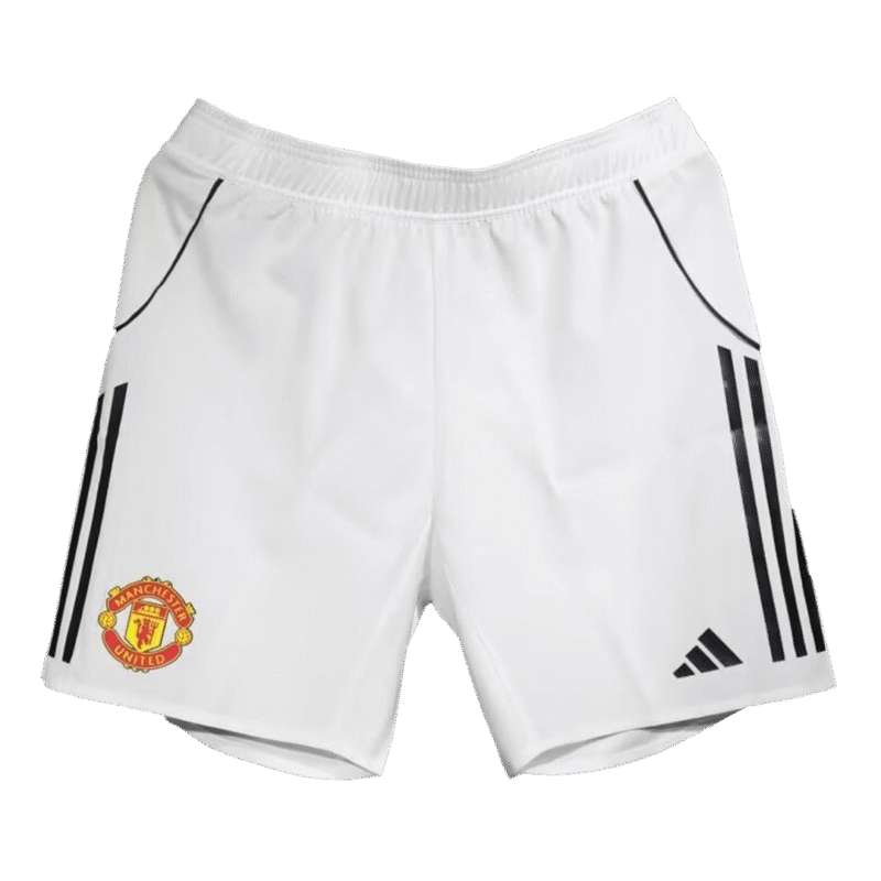 Manchester United Home Authentic Soccer Shorts 2025/26