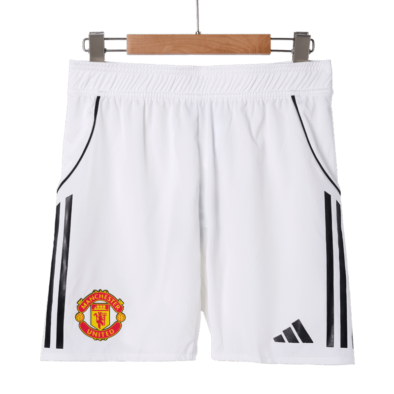 Manchester United Home Authentic Soccer Shorts 2025/26