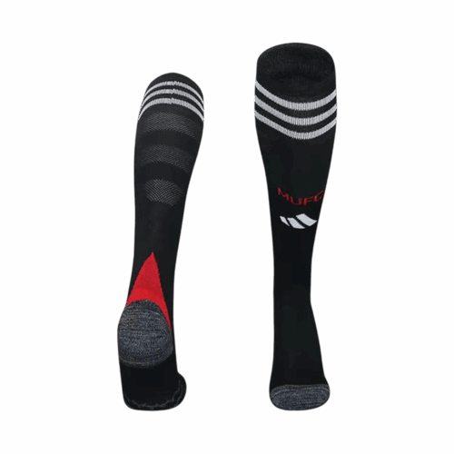 Manchester United Home Soccer Socks 2025/26 Kids