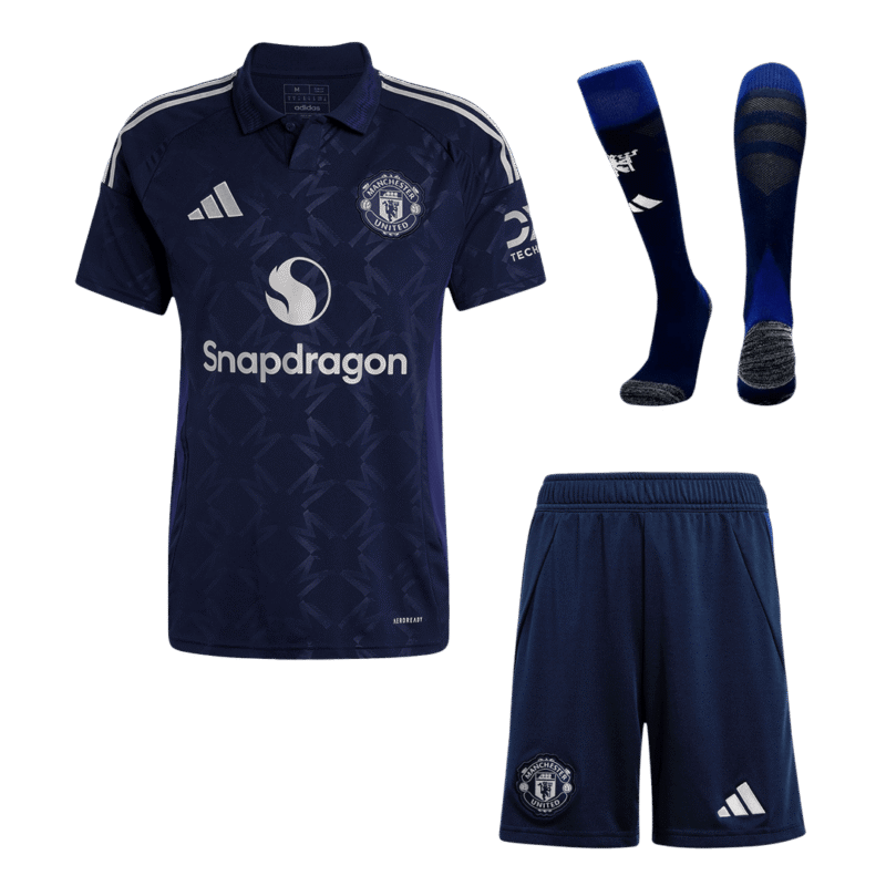 Manchester United Away Jerseys Full Kit 2024/25