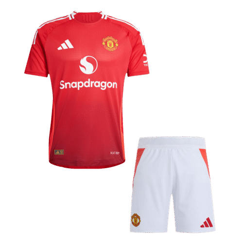 Manchester United Home Authentic Jerseys Kit 2024/25