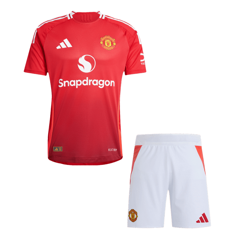 Manchester United Home Authentic Jerseys Kit 2024/25