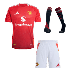 Manchester United Home Authentic Jerseys Full Kit 2024/25