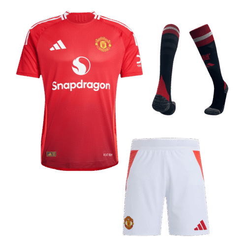 Manchester United Home Authentic Jerseys Full Kit 2024/25