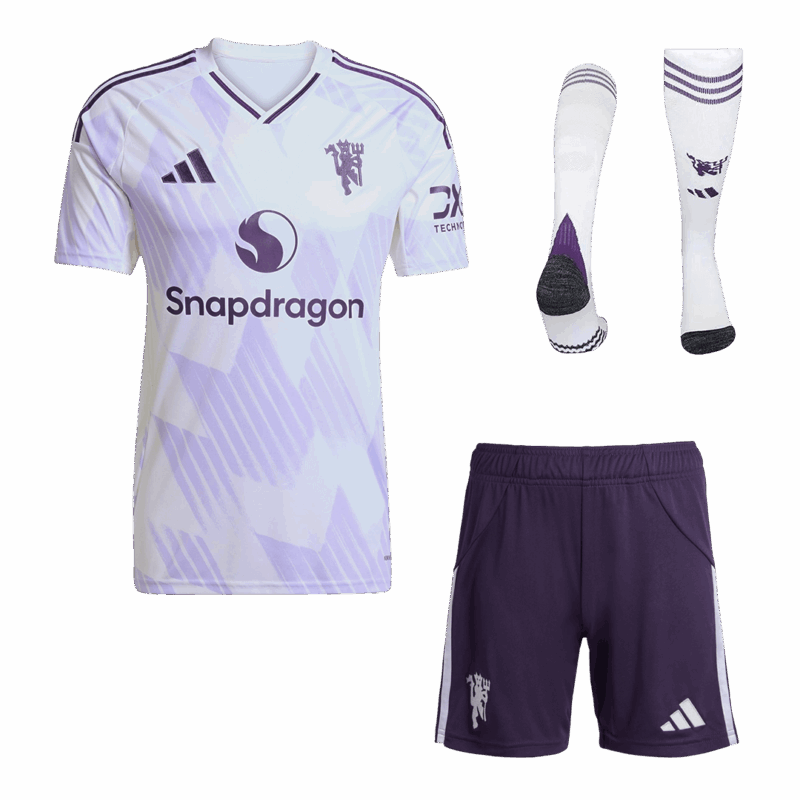606660_1 Manchester United Away Jerseys Full Kit 2025/26