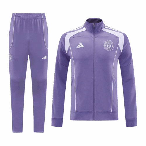 Manchester United Jacket Tracksuit 2025/26 Purple