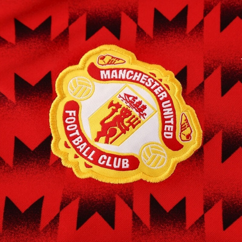 604695_11 Manchester United Jacket Tracksuit 2025/26 Red&Black