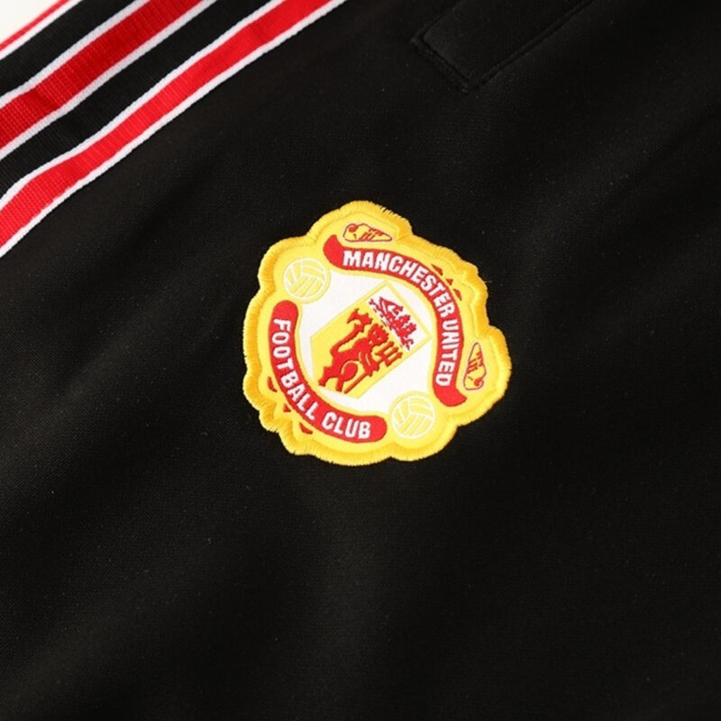 604695_21 Manchester United Jacket Tracksuit 2025/26 Red&Black