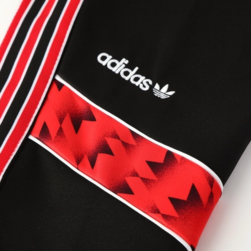 604695_22 Manchester United Jacket Tracksuit 2025/26 Red&Black