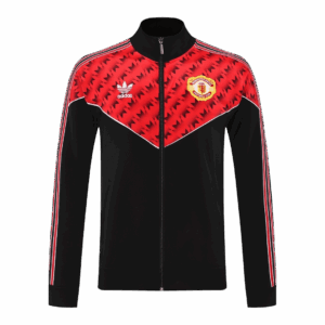 604695_4 Manchester United Jacket Tracksuit 2025/26 Red&Black