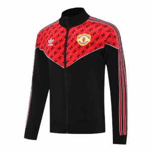 604695_5 Manchester United Jacket Tracksuit 2025/26 Red&Black