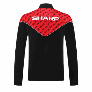604695_6 Manchester United Jacket Tracksuit 2025/26 Red&Black