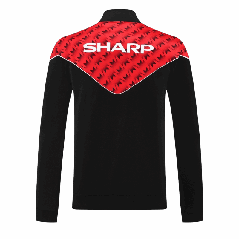 604695_6 Manchester United Jacket Tracksuit 2025/26 Red&Black