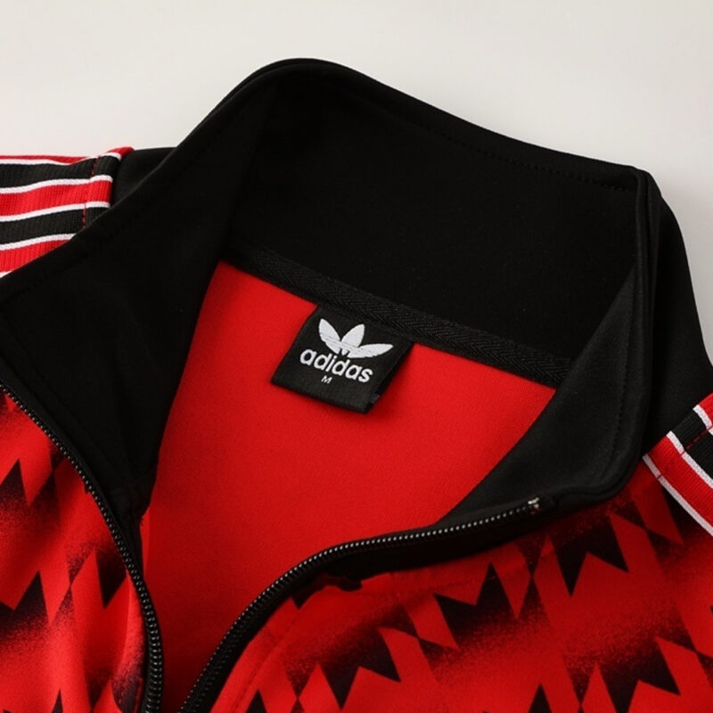 604695_7 Manchester United Jacket Tracksuit 2025/26 Red&Black