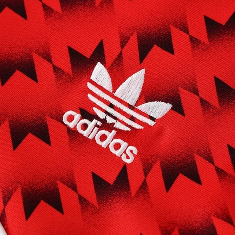 604695_8 Manchester United Jacket Tracksuit 2025/26 Red&Black