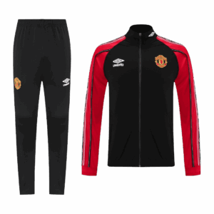 604715_1 Manchester United Jacket Tracksuit 2025/26 Red&Black