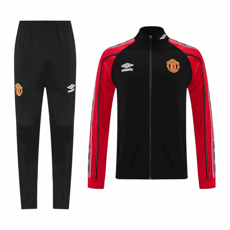 604715_1 Manchester United Jacket Tracksuit 2025/26 Red&Black