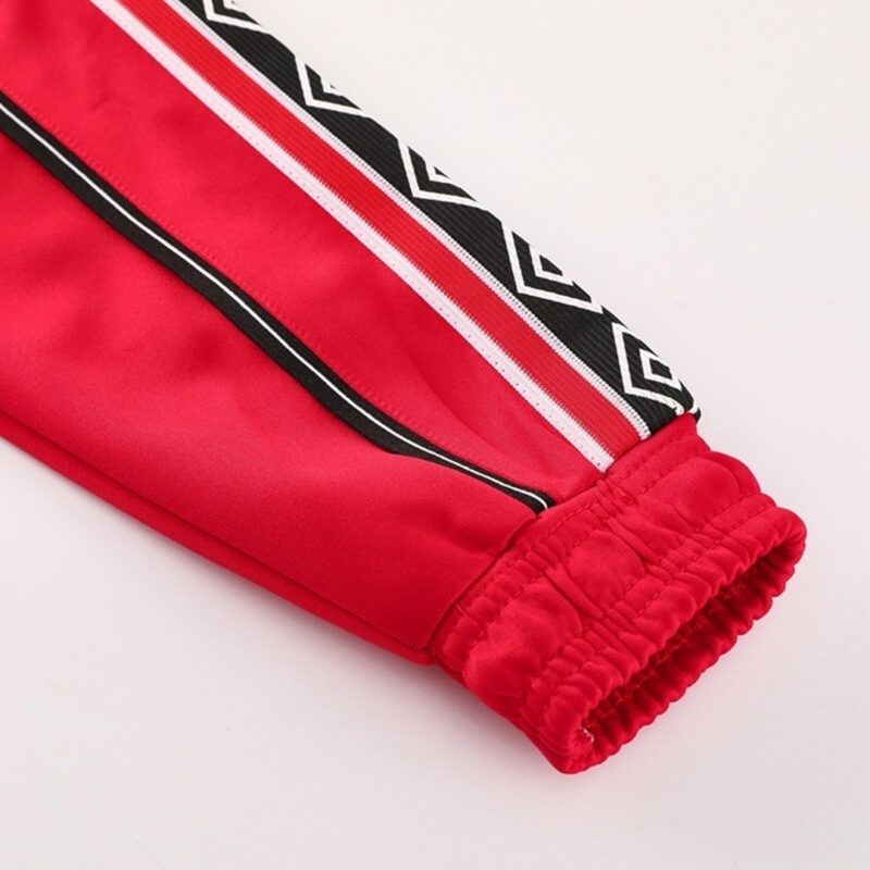 604715_10 Manchester United Jacket Tracksuit 2025/26 Red&Black
