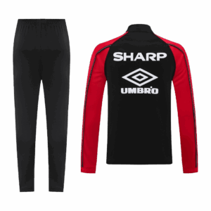 604715_3 Manchester United Jacket Tracksuit 2025/26 Red&Black