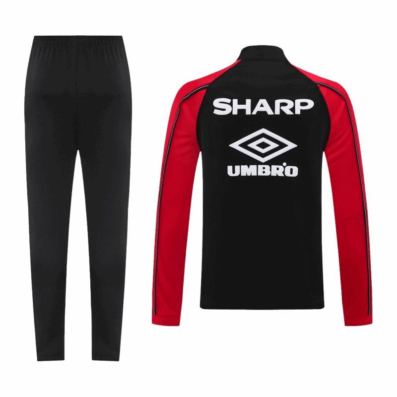 604715_3 Manchester United Jacket Tracksuit 2025/26 Red&Black