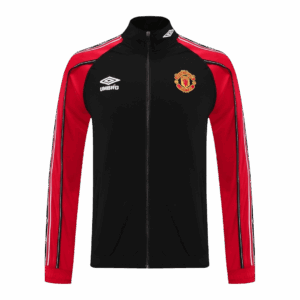 604715_4 Manchester United Jacket Tracksuit 2025/26 Red&Black