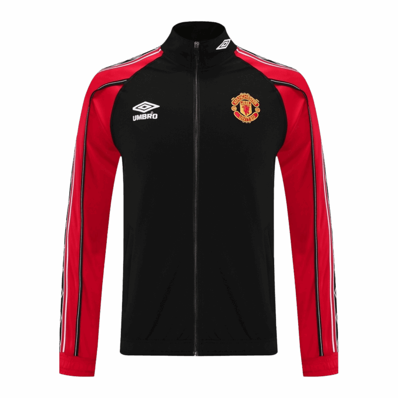 604715_4 Manchester United Jacket Tracksuit 2025/26 Red&Black