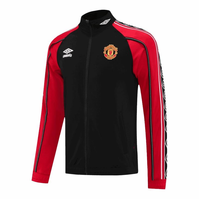 604715_5 Manchester United Jacket Tracksuit 2025/26 Red&Black