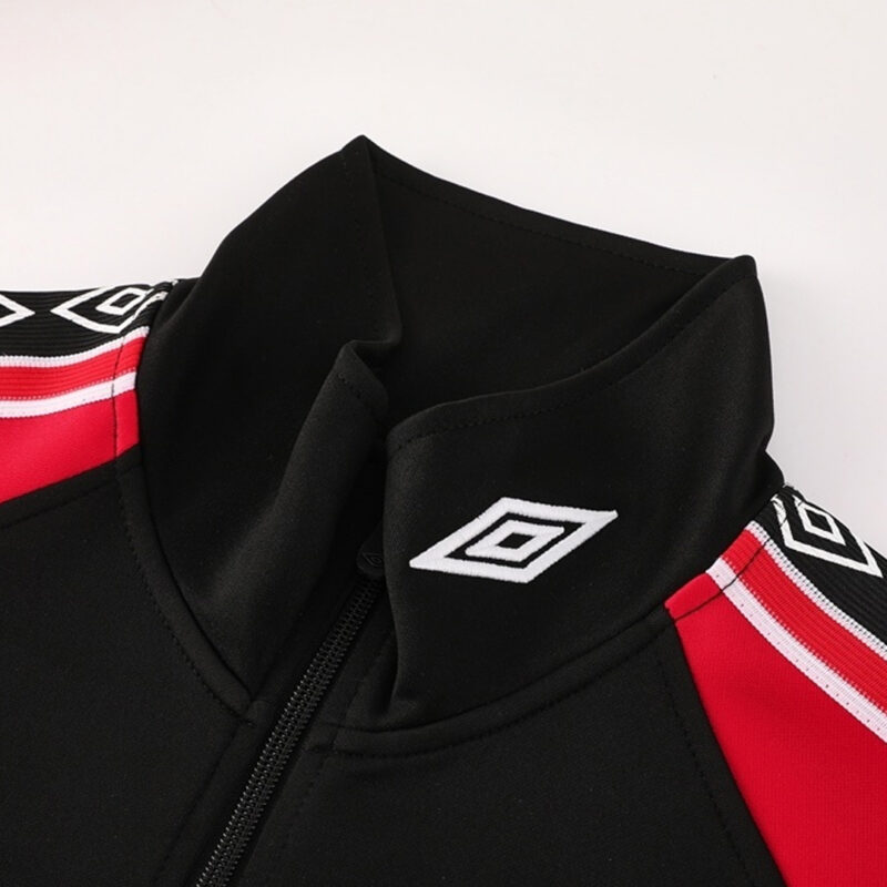 604715_7 Manchester United Jacket Tracksuit 2025/26 Red&Black